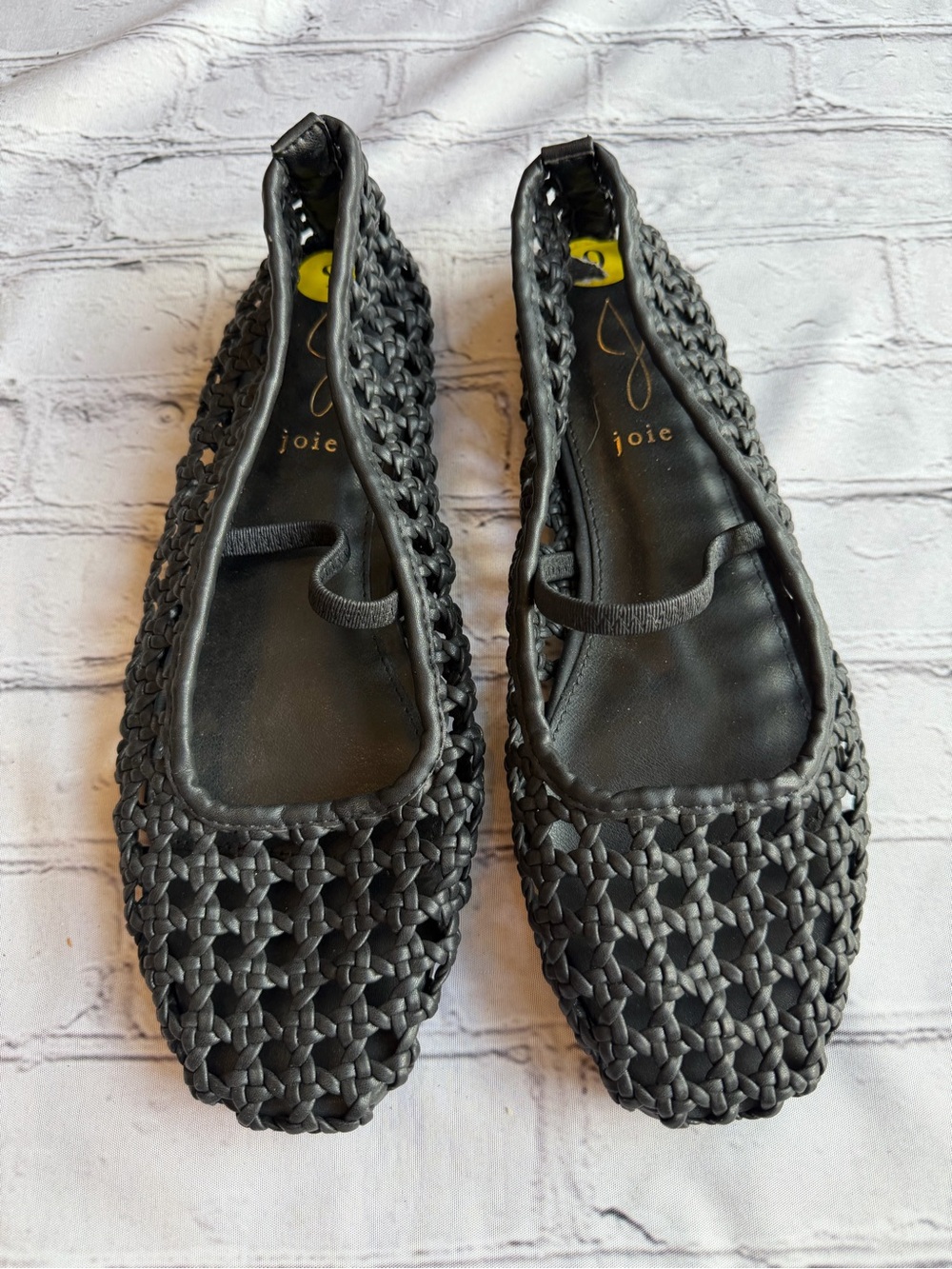 Joie Mesh Ballet Flats Ballerinas Basketweave Size 9 Slip On Shoes